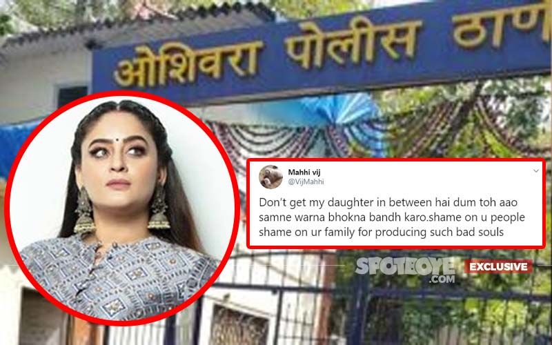 Mahhi Vij Waits At Police Station, Challenging Troll Who Threatened To Rape Her Mother; Says, ‘Will F*&K His Happiness'- EXCLUSIVE