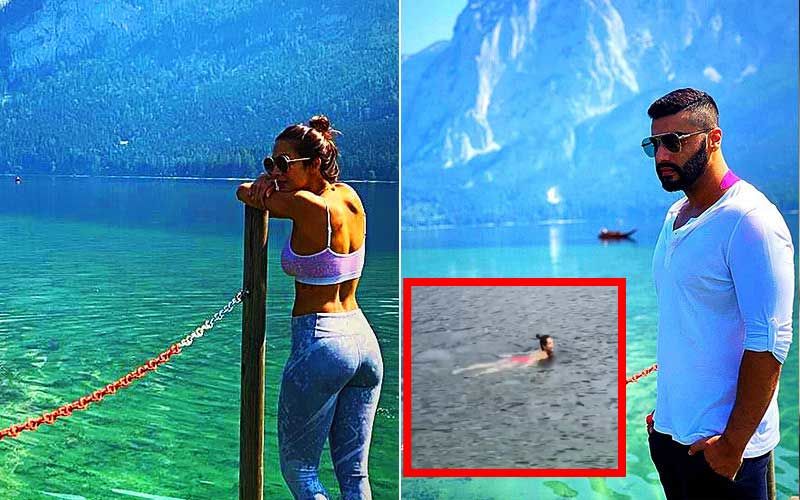 Malaika Arora Takes A Dip In The Lake And Pictures Clicked By Bae Arjun Kapoor Will Leave You Wanting For More