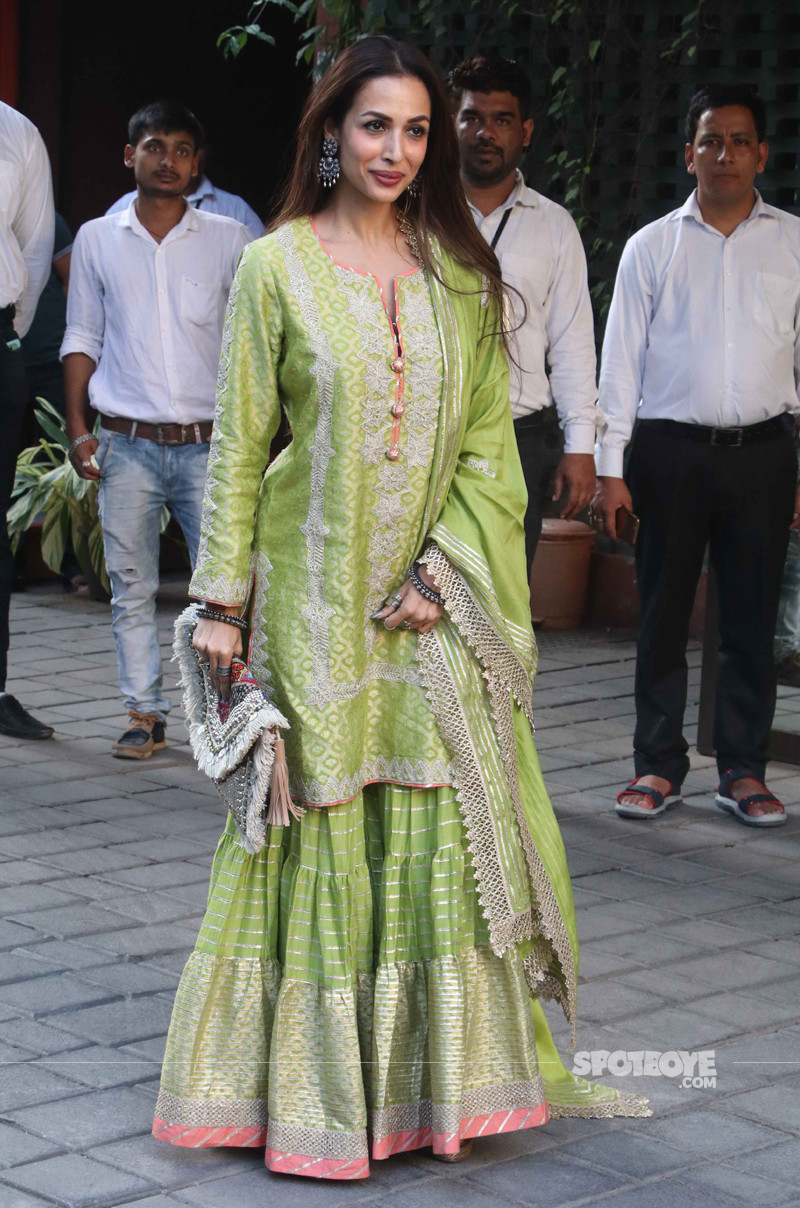 malaika arora at arpita khan sharma ganpati celebrations