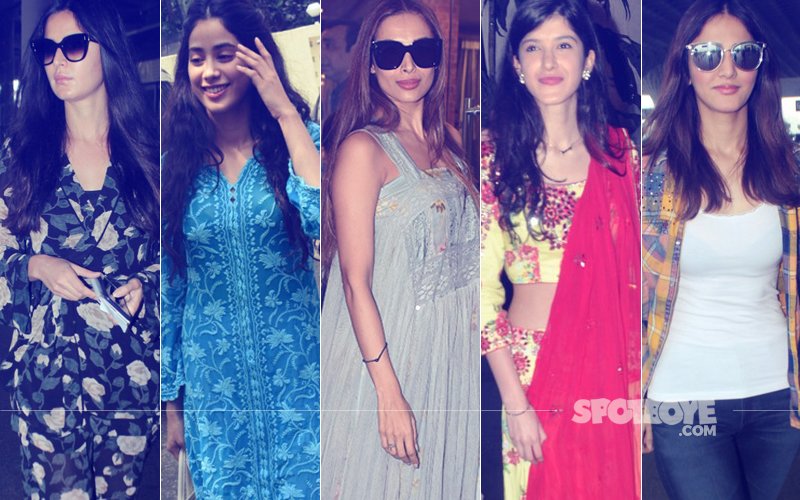 STUNNER OR BUMMER: Katrina Kaif, Jhanvi Kapoor, Malaika Arora, Shanaya Kapoor Or Vaani Kapoor?