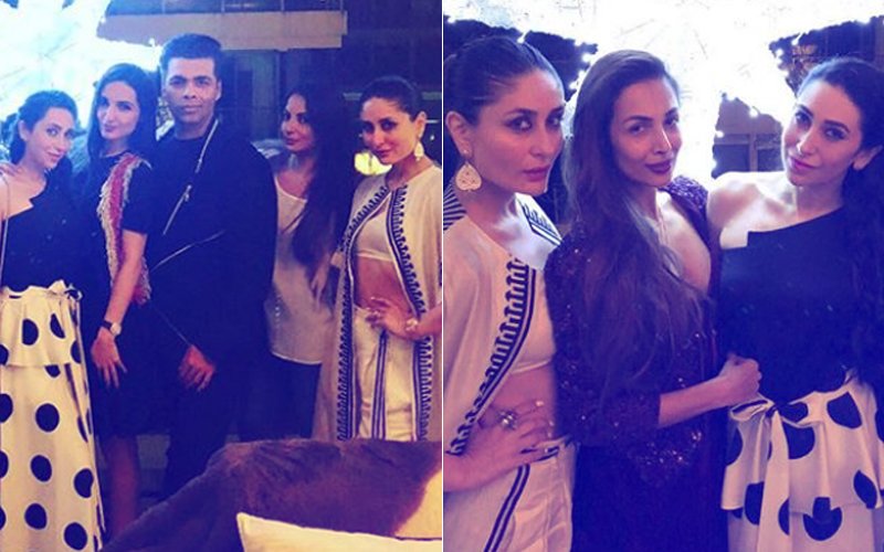 INSIDE PICS: Kareena Kapoor, Malaika Arora, Karan Johar Bring In Christmas Early