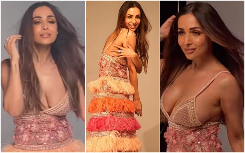 VIRAL! Malaika Arora Flaunts Her Cleavage, Shows Off Her Curves; Raises The Temperature With Her Bold Photoshoot- Check it Out