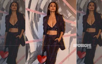 Malaika Arora Saves Herself From An Oops Moment At Falguni Shane