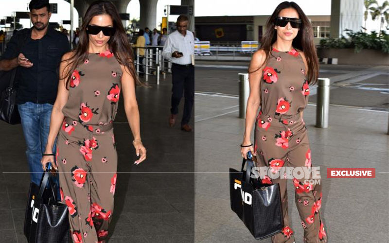 Fans Greet Malaika Arora Inside Chandigarh-Bound Flight And This Is How She Reacted- EXCLUSIVE