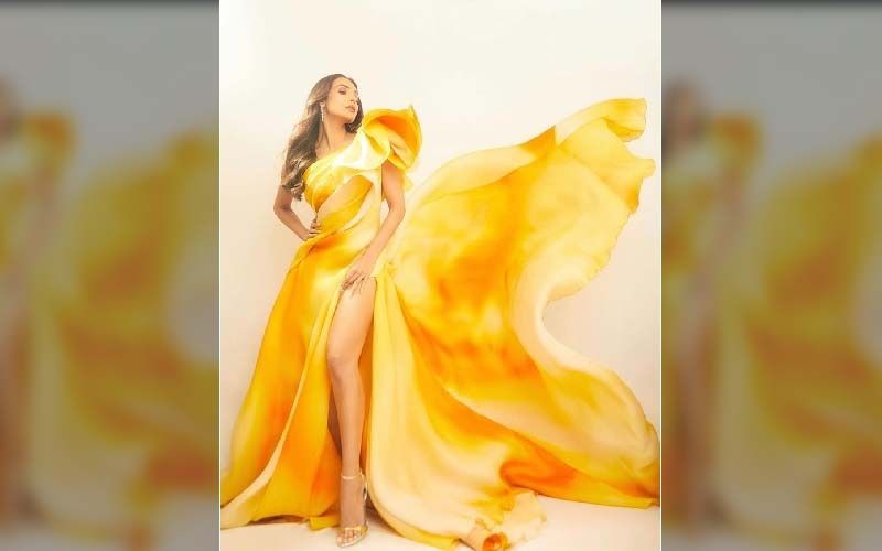 Malaika Arora Looks Totally Divine In A Yellow Satin Gown, The Diva Is Killing It And How!
