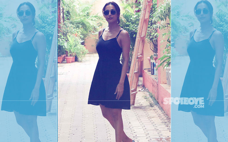 Bandra Diaries: Malaika Arora Looks Smoking Hot In Black