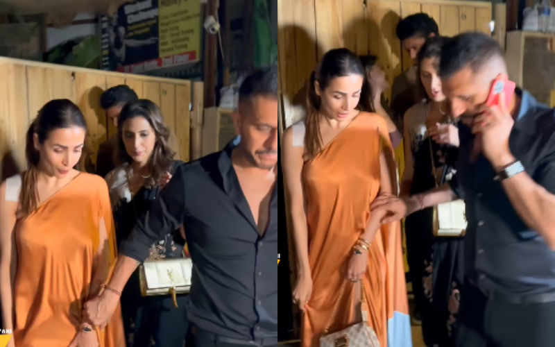 WHAT! Malaika Arora Faces An Awkward Moment As Ritesh Sidhwani Holds Her Hand, Mistaking Her For His Wife; Netizen Says, 'Thank God Arjun Wasn’t Here'