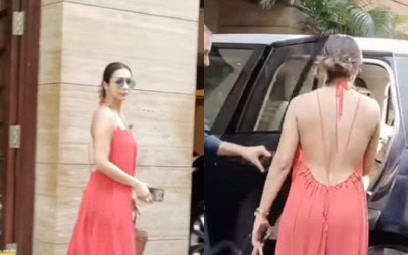 Malaika Arora Gets BRUTALLY TROLLED For Wearing Revealing Backless Gown; Netizen Says, ‘Aunty Kapde Khareed lo Itni Ameeri Kis Kaam Ki’
