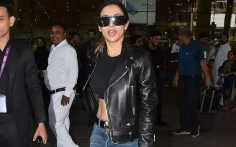 Malaika Arora Gets UNCOMFORTABLE After A Fan Came Too Close For PICS At Airport; Actress Loses Her Cool, Says, ‘Aram Se’-See VIDEO