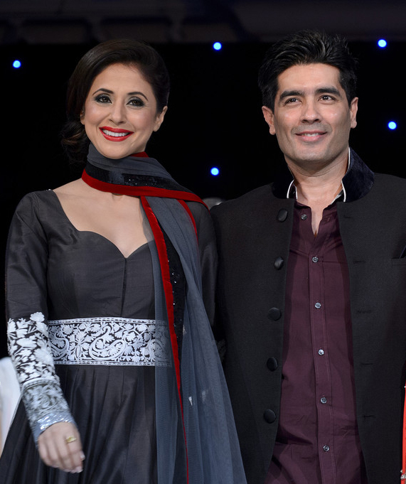 manish malhotra and urmila matondkar at an event