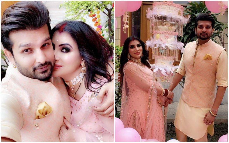 Choti Sarrdaarni Actress Mansi Sharma CONFIRMS Being 8-Months Pregnant; Shares PIC With Hubby From Baby Shower