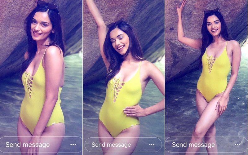 Manushi Chhillar Turns Up The Heat With Steamy Swimsuit Pictures