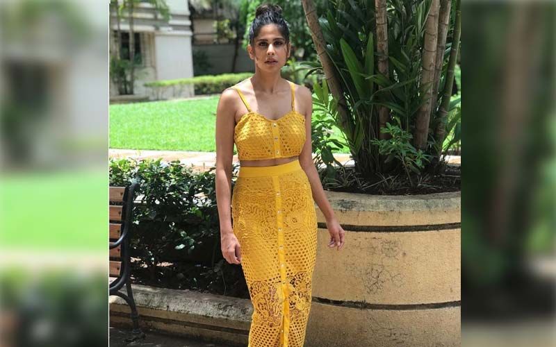 Sai Tamhankar Looks Grace Personified In This Dazzling Sharara Suit