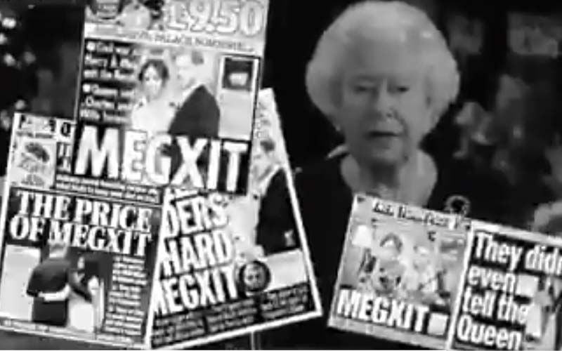 Queen Elizabeth Turns Desi Mom Talking About #Megxit, Netizens Call It Perfect Plot For Saas Bahu Drama-VIRAL VIDEO