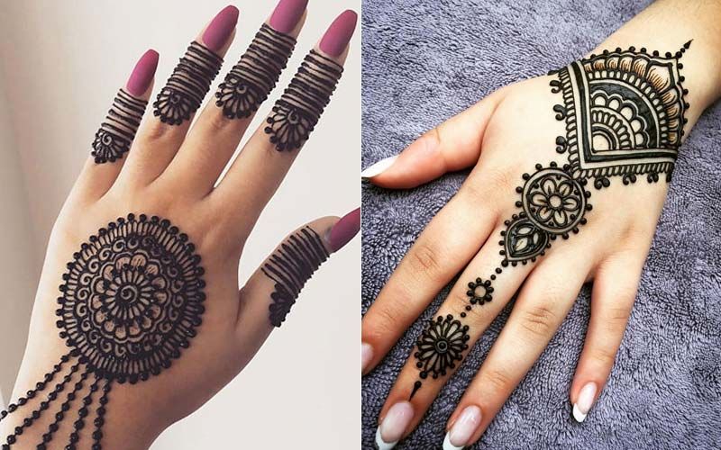 Eid-Ul-Fitr 2020: 10 Gorgeous DIY Mehendi Designs That Can Be Done Is Less Than 20 Mins During Lockdown