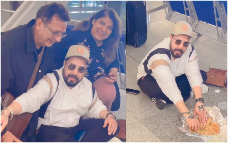 Mika Singh Refuses To Share His ‘Prontha’ With Fans He Met At The Airport; Leaves Netizens In Splits With Their Hilarious Interaction- WATCH
