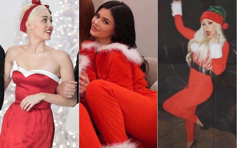 HOLLYWOOD'S HOT METER: Kylie Jenner, Miley Cyrus Or Christina Aguilera- Divas Who Sleigh-ed In Sexy Santa Outfits