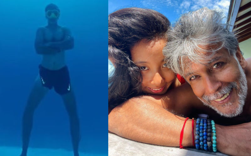 Milind Soman SWIMS In Indian Ocean On His 57th Birthday And Fans Are Mighty Impressed! Wife Ankita Konwar Calls Him, 'The Indian Aquaman'!
