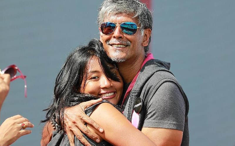 Milind Soman And Ankita Konwar Almost Kissing In Their Juliet Balcony In Iceland Is Too Cute For Words