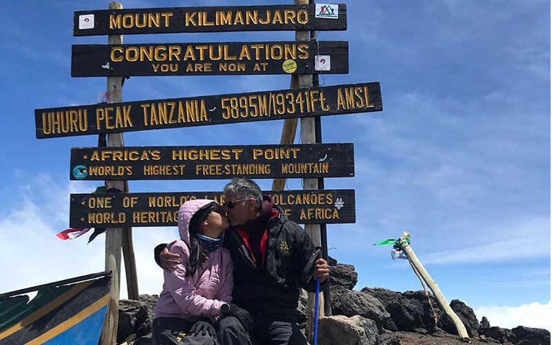 Milind Soman And Wife Ankita Konwar Celebrate Her 28th Birthday, Seal It With A Kiss At Mt Kilimanjaro