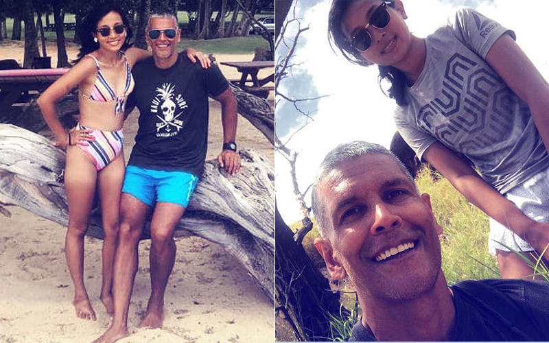 Honeymoon Pics: Milind Soman & Ankita Konwar Are On A Hawaiian High