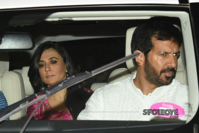 mini mathur and kabir khan at salman khans eid party