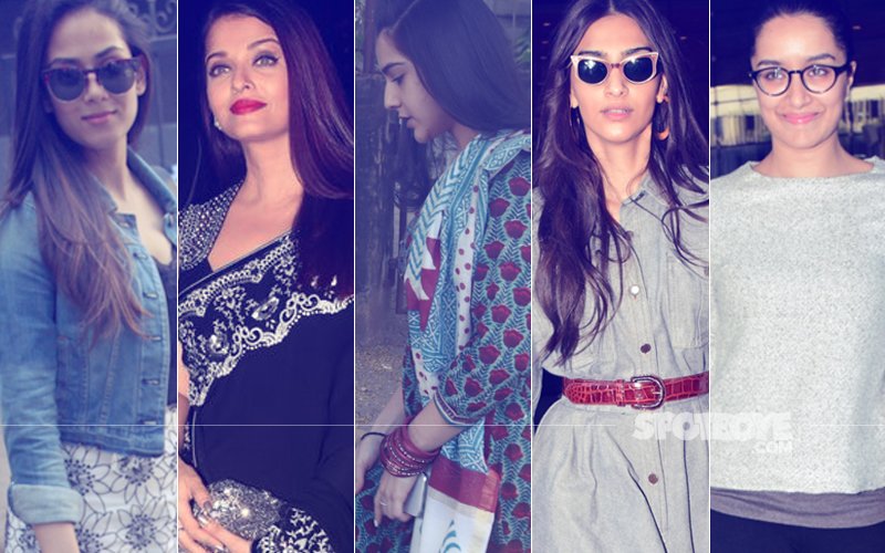 STUNNER OR BUMMER: Mira Rajput, Aishwarya Rai Bachchan, Sara Ali Khan, Sonam Kapoor Or Shraddha Kapoor?