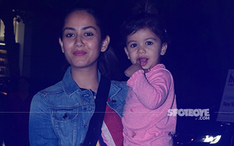 PICS: Mira Rajput & Daughter Misha Are Pros When It Comes To Posing For The Shutterbugs