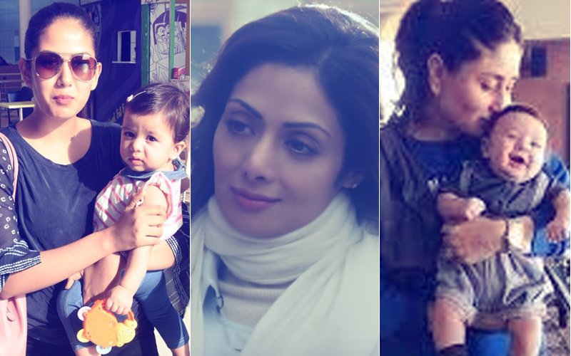 Sridevi Is A Fierce Mom, Here Are  B-Town’s Other Powerful Mothers, From Mira Rajput To Kareena Kapoor