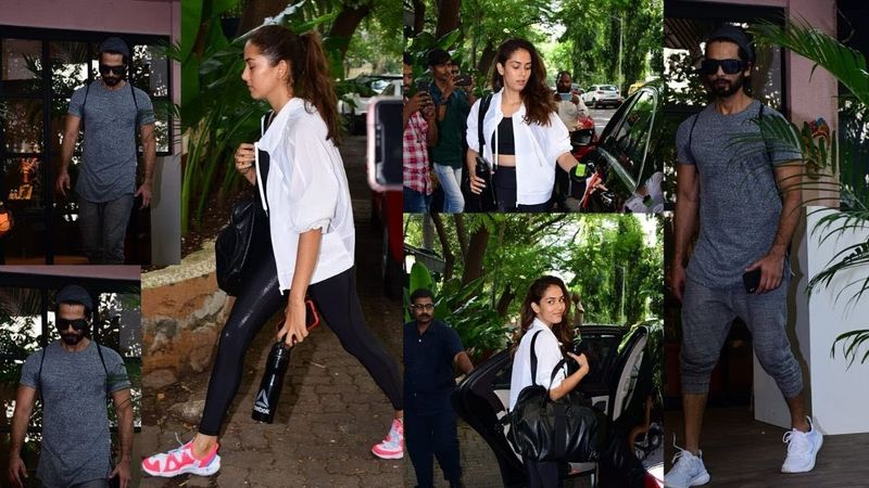 Mira Rajput And Shahid Kapoor Channelise Their Inner Kid As They Brace Themselves For The Week- WATCH VIDEO