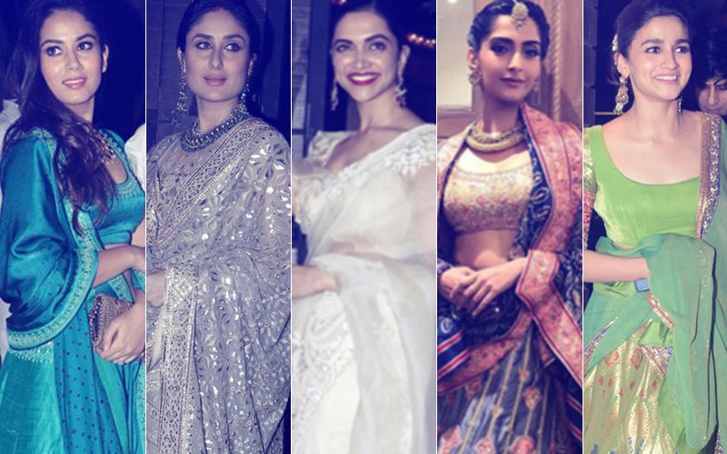 BEST DRESSED & WORST DRESSED This Diwali: Mira Rajput, Kareena Kapoor, Deepika Padukone, Sonam Kapoor Or Alia Bhatt?
