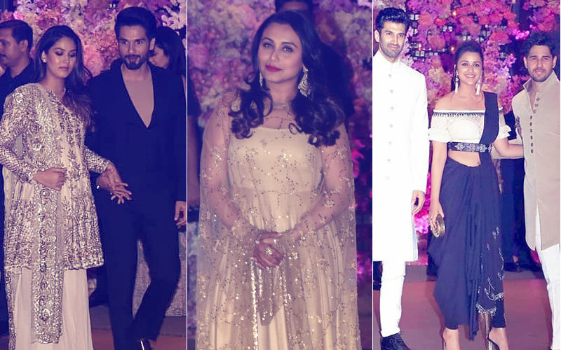 Ambani Engagement Party: Mira Rajput-Shahid Kapoor, Rani Mukerji, Sidharth Malhotra- Parineeti Chopra- Aditya Roy Kapur Make A Midnight Entry