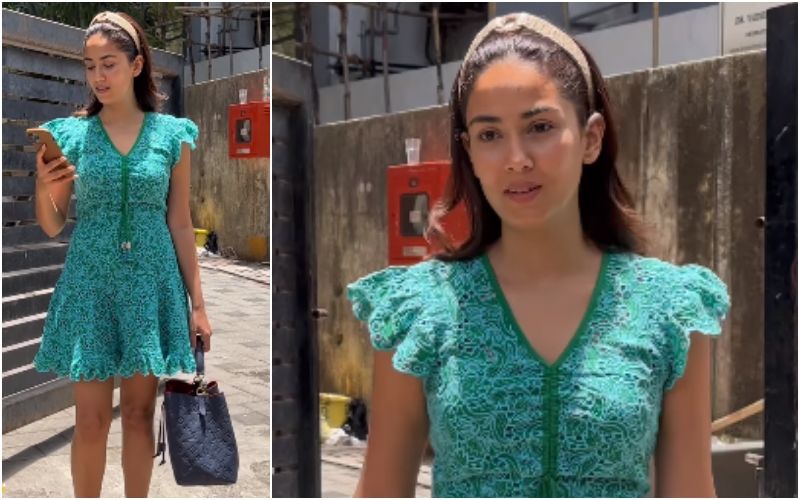 The Price Of Mira Rajput's Blue Purse During A Recent Out Is Rs 2.71 Lakh; Fashionista Leaves Fans In Awe As She Step Out Of The House