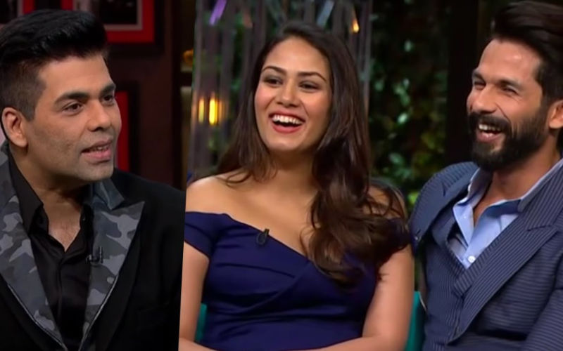 Mira Rajput TROLLED Karan Johar For Not Mentioning Shahid Kapoor’s Name In The Best Actors’ List On Koffee With Karan-Throwback!
