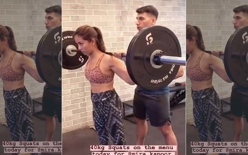 Shahid Kapoor’s Wife Mira Rajput Aces 40 Kg Squats Step-By-Step; Fitness Motivation At Its Best