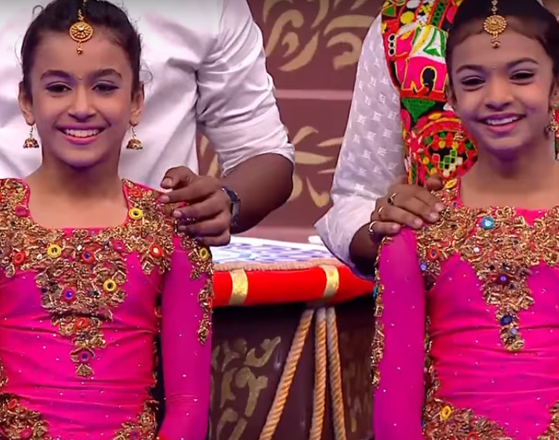 mishty and muskan on super dancer