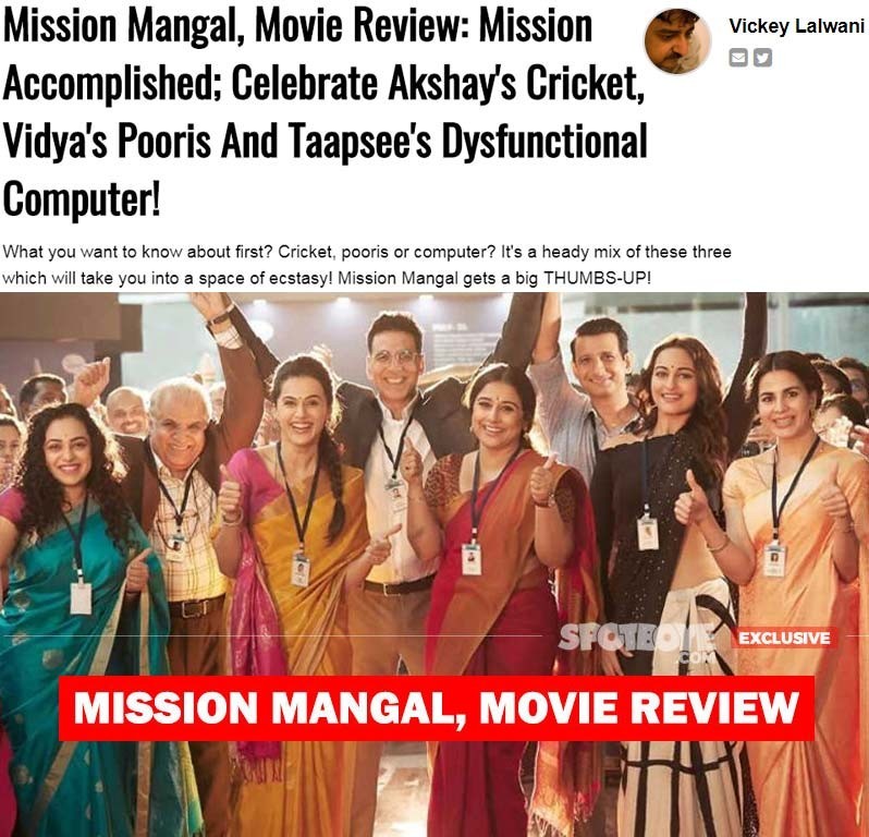 mission mangal review