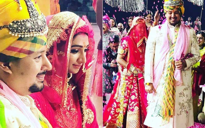 Mohena Kumari Looks Ethereal As A Bride; Wears A Stunning Red Lehenga As She Ties The Knot With Suyesh Rawat