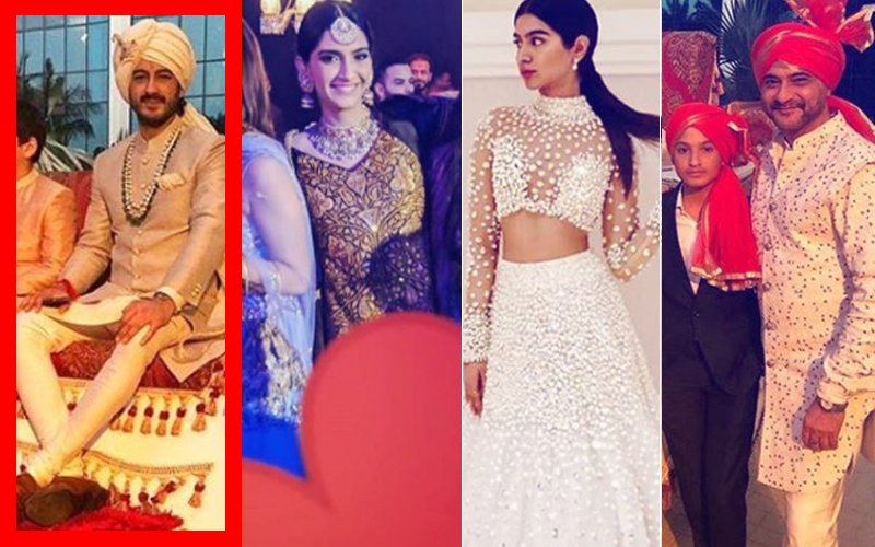 NEW PICS: Sonam, Khushi, Sanjay Kapoor Drenched In Wedding Festivities At Mohit Marwah's Big Fat Dubai Wedding