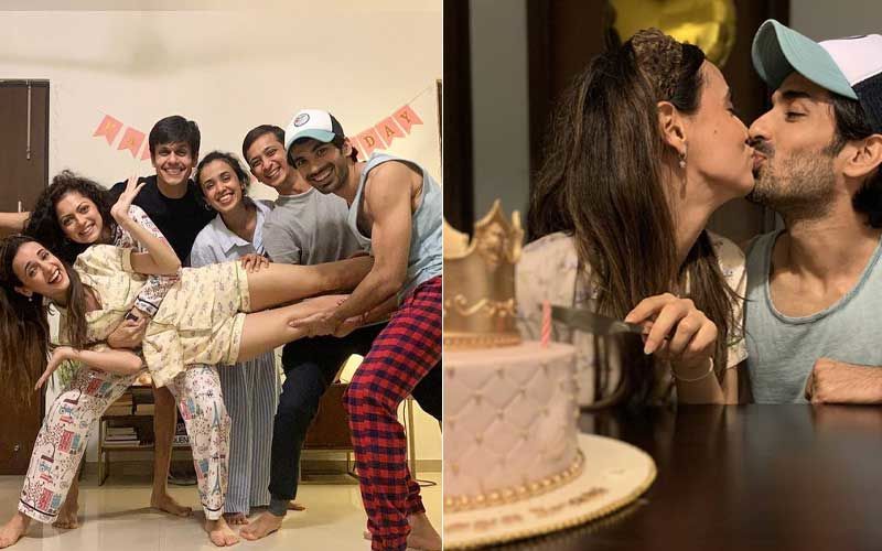 Sanaya Irani And Hubby Mohit Sehgal Share A Passionate Kiss As Irani Rings In Her Birthday; Actress Shares Midnight Celebration Pics