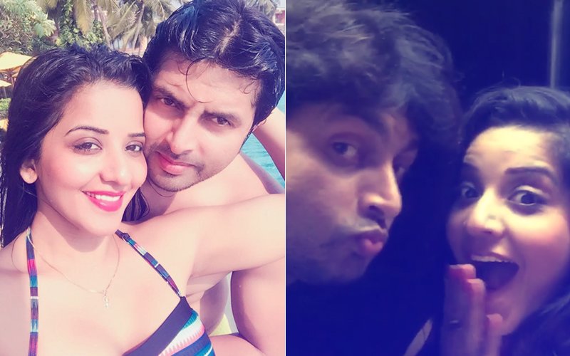 Mona Lisa & Vikrant Singh Holiday In Goa After Getting Eliminated From Nach Baliye 8