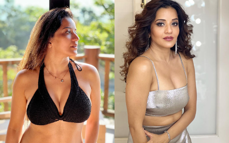 Monalisa Gets Age-Shamed After She Flaunts Her Cleavage In BIKINI Top; Netizen Says, ‘Budhi Hone Ke Baad Bhi Jawani Dikha Rahi Hai’-See PICS