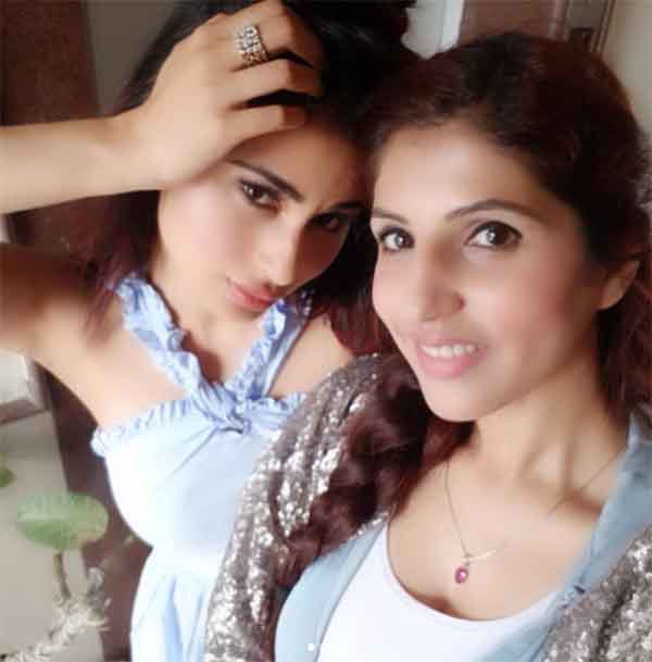 mouni roy and ruby tandon