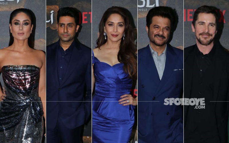 Mowgli: Legend Of The Jungle Premiere: Kareena Kapoor Khan, Abhishek Bachchan, Madhuri Dixit, Anil Kapoor Meet Christian Bale And Andy Serkis
