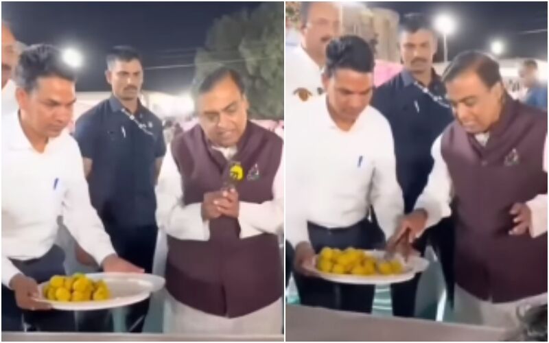 WHAT! Mukesh Ambani Takes Away Sweets From The Plates Of The Guests? Edited Video Of The Businessman Goes Viral- Check It Out
