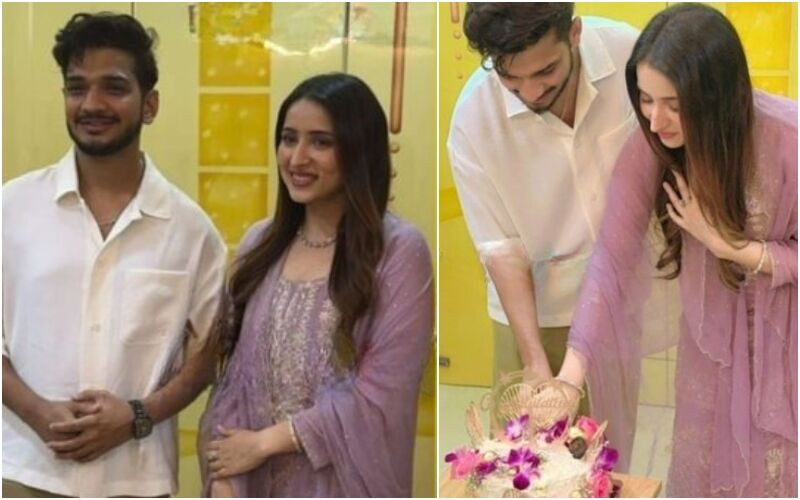Munawar Faruqui Cuts Cake With Rumoured Wife Mehzabeen Coatwala; Newlyweds’ FIRST Photo Surfaces Online- Take A Look