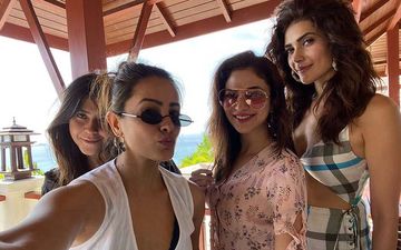 Ekta Kapoor Auditions For Naagin 5 In Thailand; Karishma Tanna, Anita Hassanandani And Ridhima Pandit's Jacuzzi Dance-Off – Video