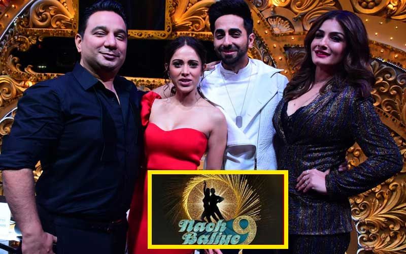 Nach Baliye 9: Raveena Tandon-Ahmed Khan Along With Ayushmann Khurana-Nushrat Bharucha Recreate Tip Tip Barsa Pani In Role Reversal