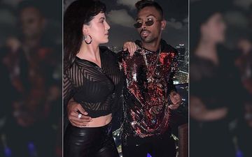 Natasa Stankovic Cuddles With Her Cutie Pooch; Her Fiancé Hardik Pandya Is All Hearts For Their 'Unconditional Love'
