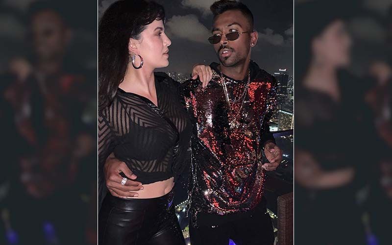 Natasa Stankovic Cuddles With Her Cutie Pooch; Her Fiancé  Hardik Pandya Is All Hearts For Their 'Unconditional Love'
